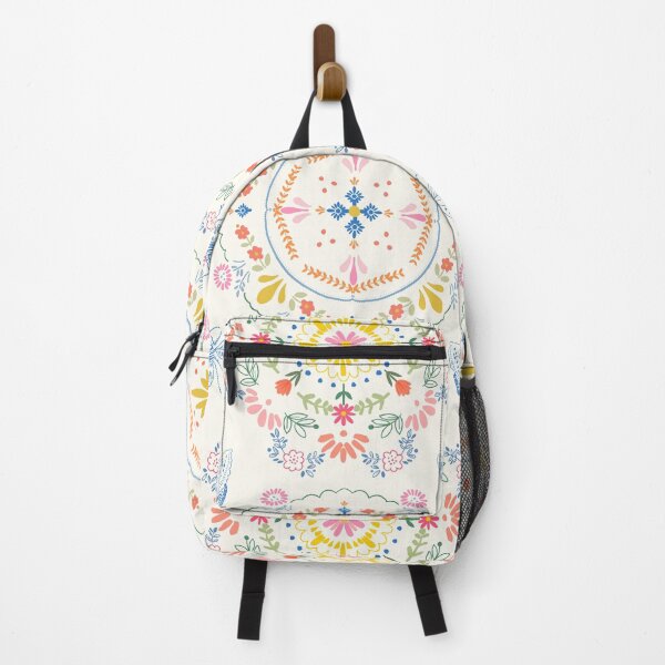 Item preview, Bright Floral Mandala Pattern, Bees & Butterflies, by Terri Conrad designed and sold by Terri Conrad.