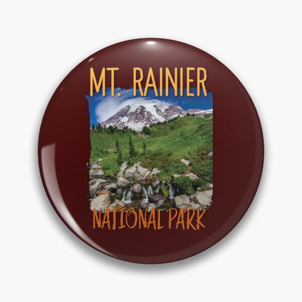 Artikelvorschau, Design des Mt.-Rainier-Nationalparks entworfen und verkauft von AvocaSpring.
