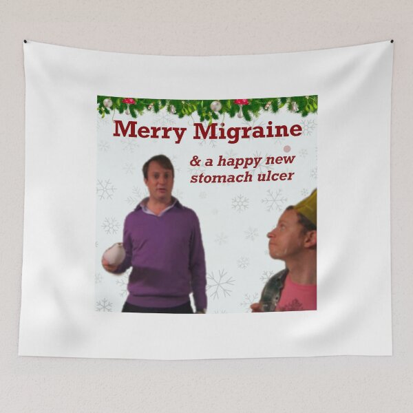 Item preview, Peep Show Mark Corrigan Merry Migraine Christmas designed and sold by marneyh.