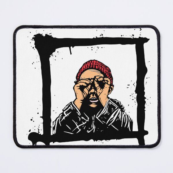 Item preview, Thoughtful Visionary in Red Beanie designed and sold by leandroe22.