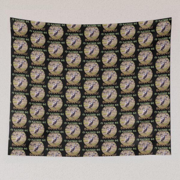 Item preview, I'd Rather Be Birding: Sandhill Cranes designed and sold by AvocaSpring.