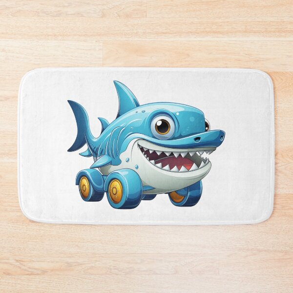Item preview, Shark Kiddo Car 2 designed and sold by Sp3ctrumOfColor.