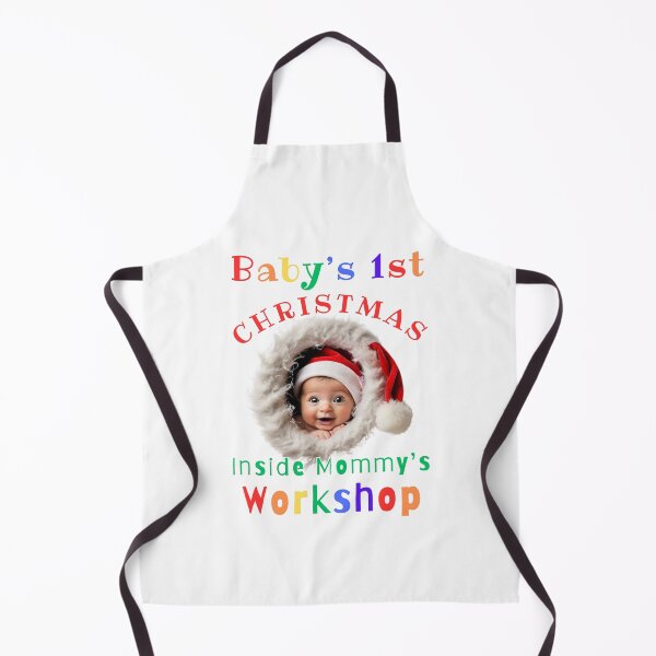 Item preview, Baby's 1st Christmas Inside Mommy's Workshop Var. 4 designed and sold by TugForkFinds.