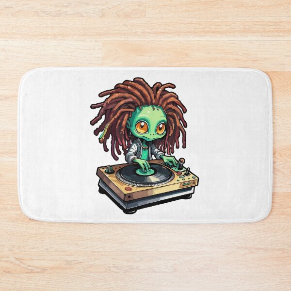 Item preview, Reggae Alien DJ designed and sold by reggaeartgifts.