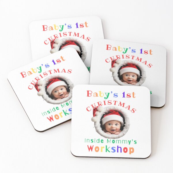 Item preview, Baby's 1st Christmas Inside Mommy's Workshop Var. 5 designed and sold by TugForkFinds.