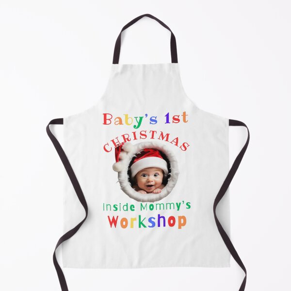 Item preview, Baby's 1st Christmas Inside Mommy's Workshop Var. 5 designed and sold by TugForkFinds.