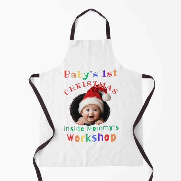 Item preview, Baby's 1st Christmas Inside Mommy's Workshop Var. 6 designed and sold by TugForkFinds.