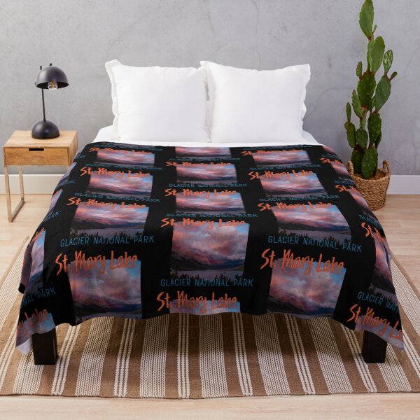 Item preview, St. Mary Lake, Glacier National Park, Montana designed and sold by AvocaSpring.