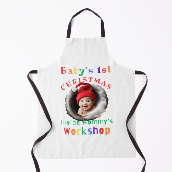 Item preview, Baby's 1st Christmas Inside Mommy's Workshop Var. 7 designed and sold by TugForkFinds.
