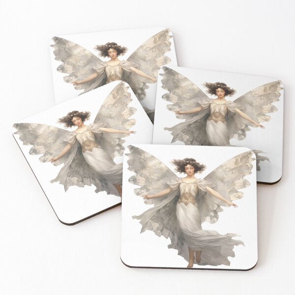Item preview, White and gold fairy: Gossamer Enchantment designed and sold by DumbPet.