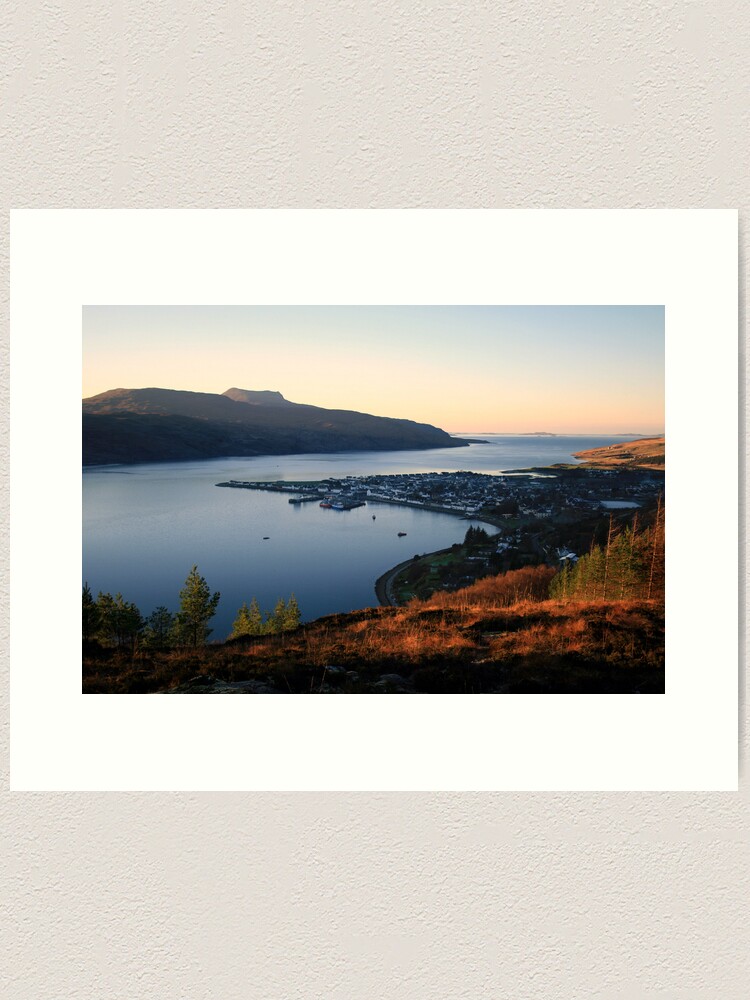 Alternate view of Ullapool Art Print