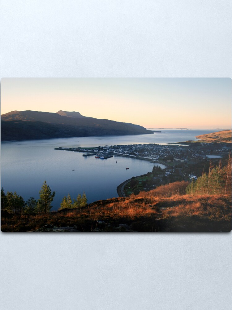 Alternate view of Ullapool Metal Print