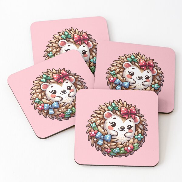 Item preview, Holiday Hedgehog Cheer designed and sold by Variety Vault.