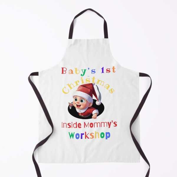 Item preview, Baby's 1st Christmas Inside Mommy's Workshop Var. 9 designed and sold by TugForkFinds.