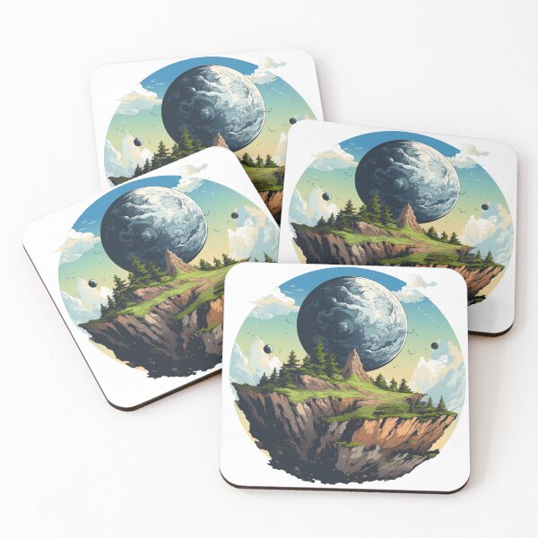 Item preview, Another Planet, Another Dimension - planet rise designed and sold by Sp3ctrumOfColor.