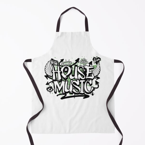 Item preview, HOUSE MUSIC  - Graffiti Steez (black/green) designed and sold by Discothreadz.