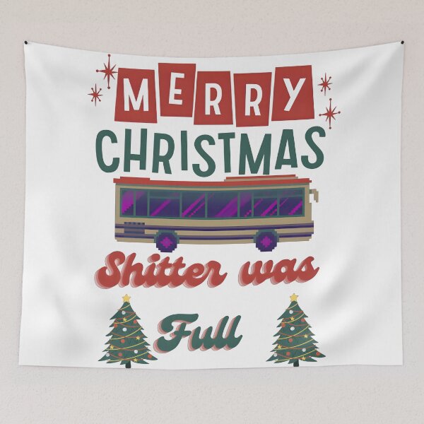Item preview, Shitter was Full Merry Swiftmas Swift Classic Tee designed and sold by Rizteeshop.