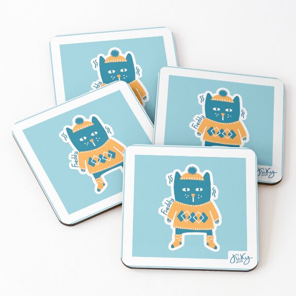 Item preview, A Cat sensitive to the cold designed and sold by Karla-Kiky.