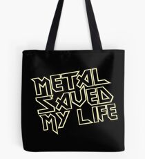 Funny Heavy Metal for Head Banger Metalhead Tote Bag