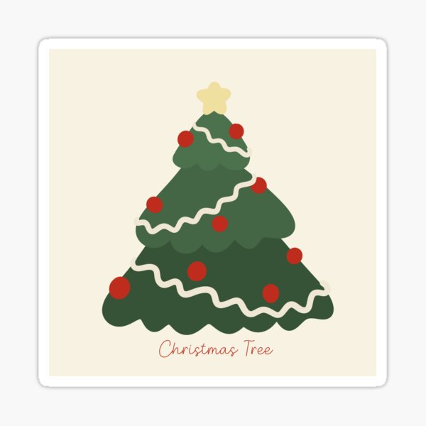 Arvore De Natal Christmas Tree Sticker - Arvore De Natal Christmas