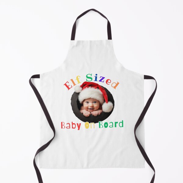 Item preview, Elf Sized Baby On Board Var. 6 designed and sold by TugForkFinds.