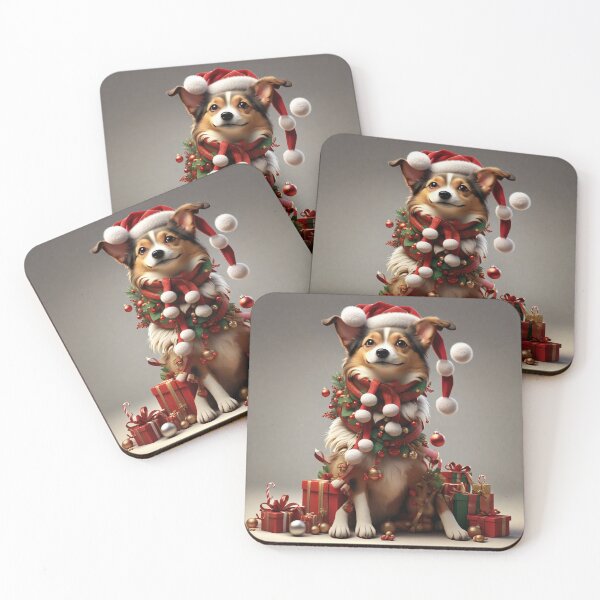 Item preview, Merry Christmas Dog Party designed and sold by Sadia  Jannat.