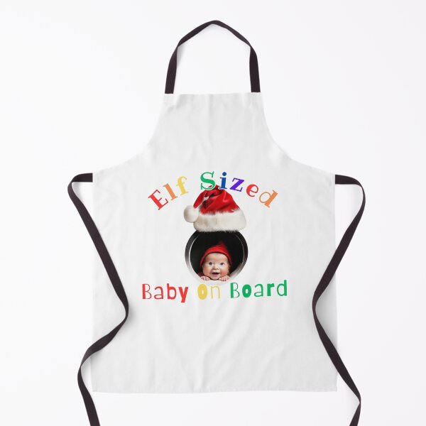 Item preview, Elf Sized Baby On Board Var. 7 designed and sold by TugForkFinds.