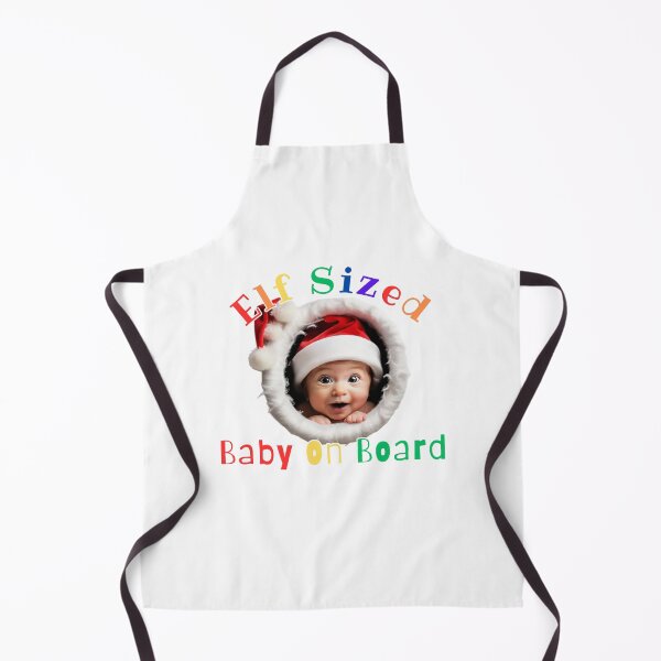 Item preview, Elf Sized Baby On Board Var. 9 designed and sold by TugForkFinds.