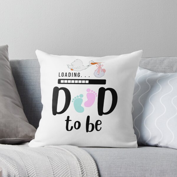 Item preview, Dad to be Loading: Whimsical Pregnancy Announcement T-Shirt gift idea designed and sold by lemamis.