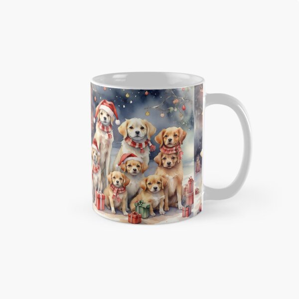 Item preview, Jolly Christmas Dog Gathering designed and sold by Sadia  Jannat.