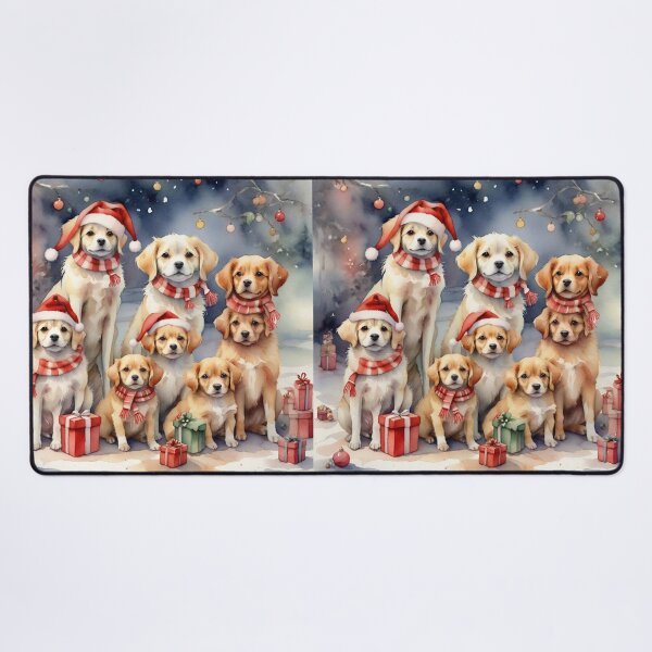 Item preview, Jolly Christmas Dog Gathering designed and sold by Sadia  Jannat.