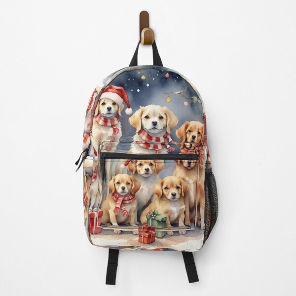 Item preview, Jolly Christmas Dog Gathering designed and sold by Sadia Jannat.