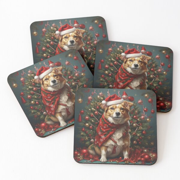 Item preview,  A Dog's Christmas Party designed and sold by Sadia  Jannat.