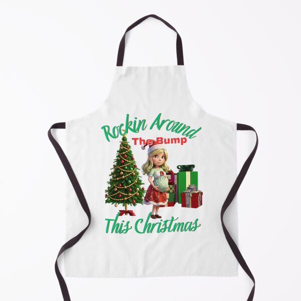 Item preview, Rockin Around The Bump This Christmas Var. 3 designed and sold by TugForkFinds.