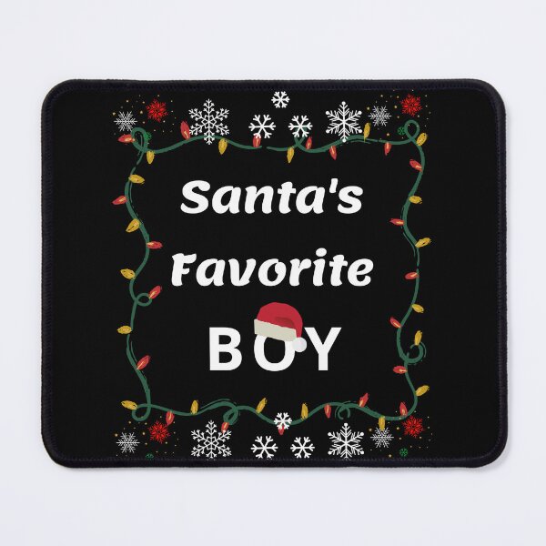 Item preview, Santa's favorite Boy. Enjoy the Christmas spirit with this Perfect gift for that family member.  designed and sold by Verle-art.