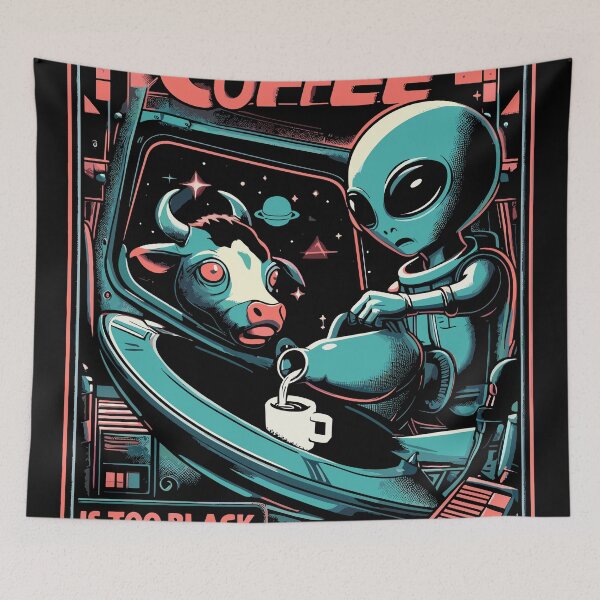 Item preview, Coffee is too black in space. designed and sold by RafaelLima7.