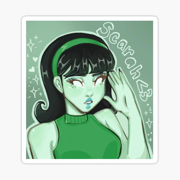 Scarah Bust Shot  Sticker