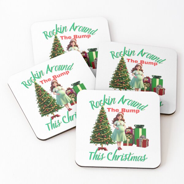 Item preview,  Rockin Around The Bump This Christmas Var. 4 designed and sold by TugForkFinds.