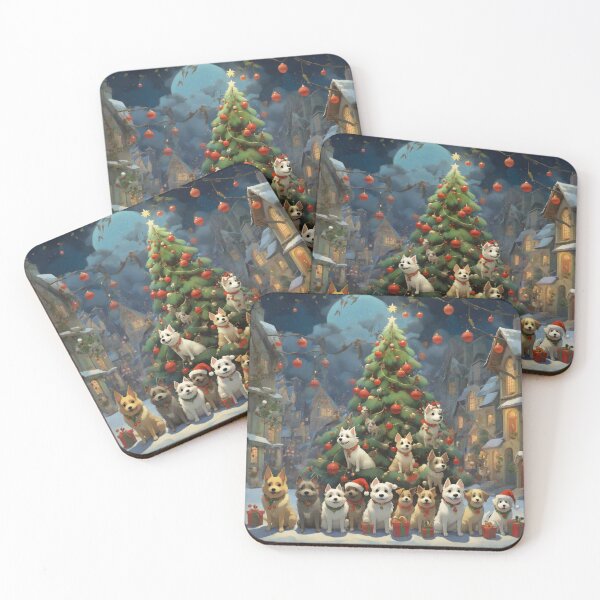 Item preview, Christmas Dog Reunion designed and sold by Sadia  Jannat.