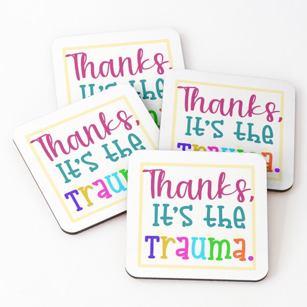 Artikelvorschau, Trauma entworfen und verkauft von StickersByKell.