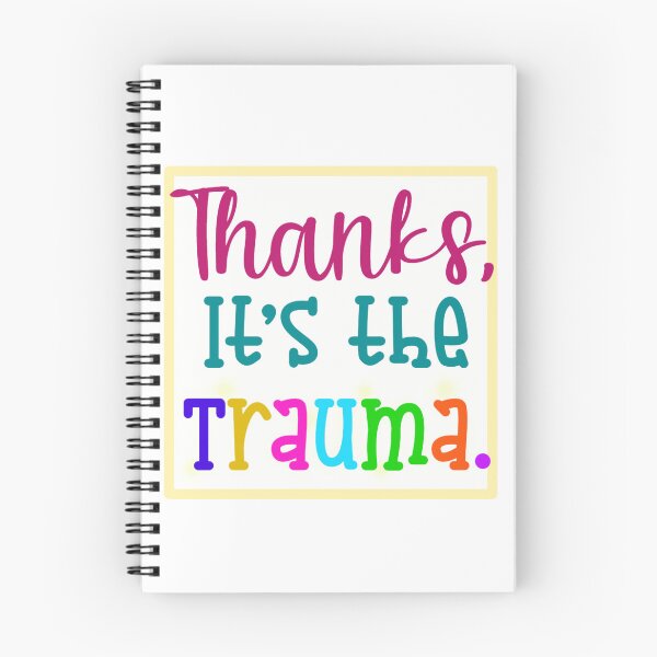 Artikelvorschau, Trauma entworfen und verkauft von StickersByKell.