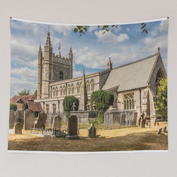 Item preview, St Mary and All Saints church and churchyard, Old Beaconsfield, Buckinghamshire, England designed and sold by Kevin Hellon.