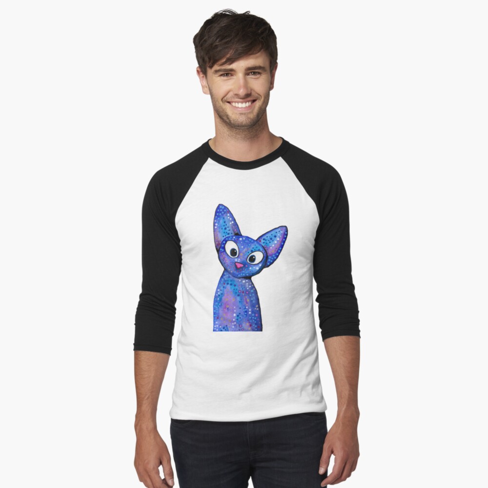 Item preview, Baseball ¾ Sleeve T-Shirt designed and sold by hilarystoyart.