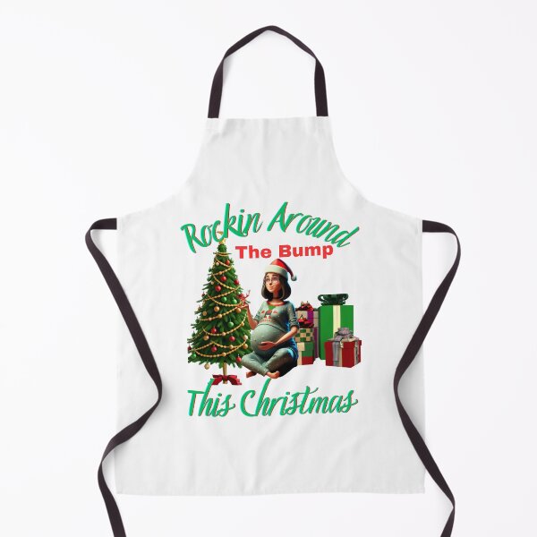Item preview, Rockin Around The Bump This Christmas Var. 8 designed and sold by TugForkFinds.