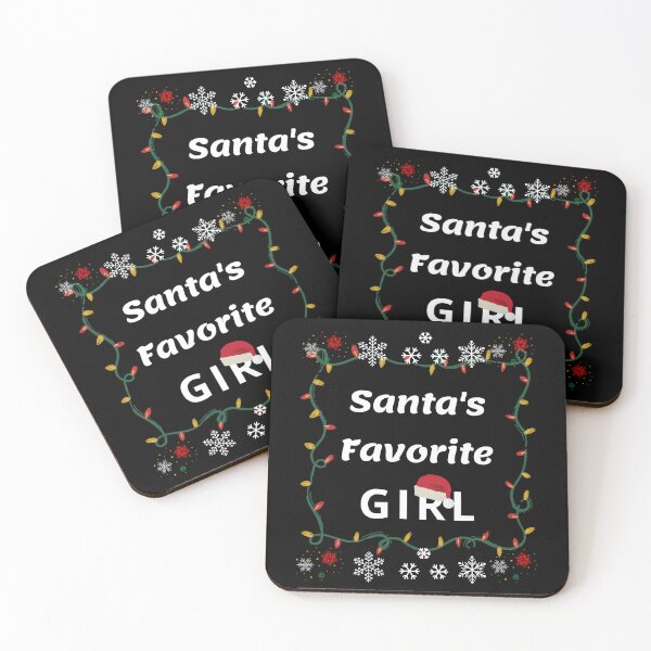Item preview, Santa's favorite Girl. Enjoy the Christmas spirit with this Perfect gift for that family member.  designed and sold by Verle-art.