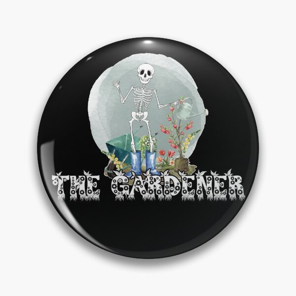 Item preview, Funny Gardening Skeleton The Gardener designed and sold by PugD.