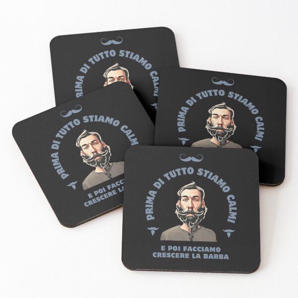 Item preview, Stiamo Calmi E Poi Facciamo Crescere La Barba 02 designed and sold by UniqueArtGifts.