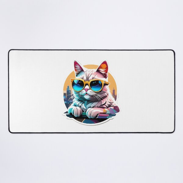 Item preview, Cat with sunglasses designed and sold by Gabriel0x.