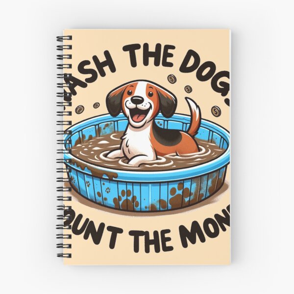 Item preview, Wash the Dogs, Count the Money designed and sold by Variety Vault.