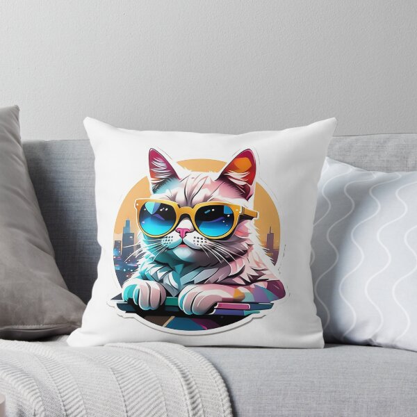 Item preview, Cat with sunglasses designed and sold by Gabriel0x.